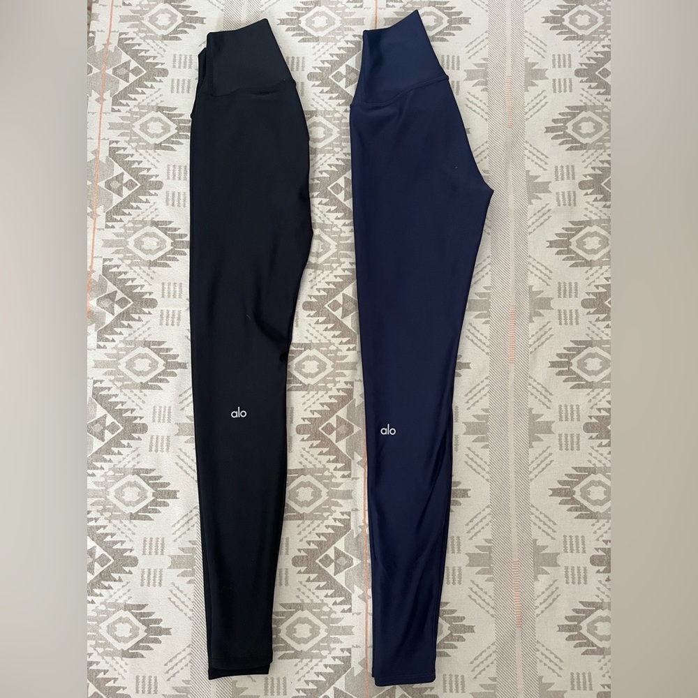 2 FOR 1 - Alo Yoga leggings / Black & Navy / Size XS